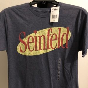 Seinfeld Show T-Shirt Blue Size Medium NWT